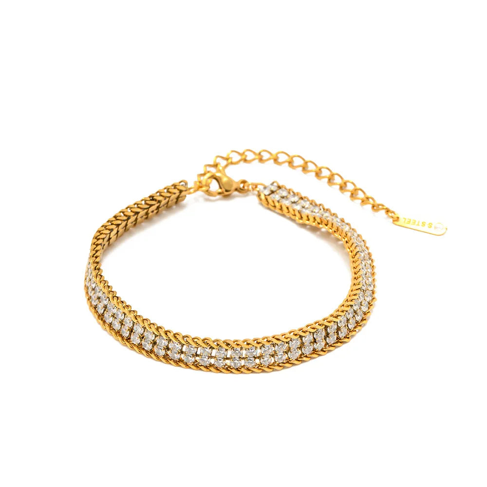 Cascade Crystal Bracelet