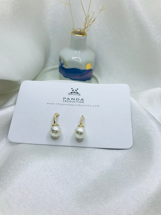 Minimalist Pearl Stud Earrings