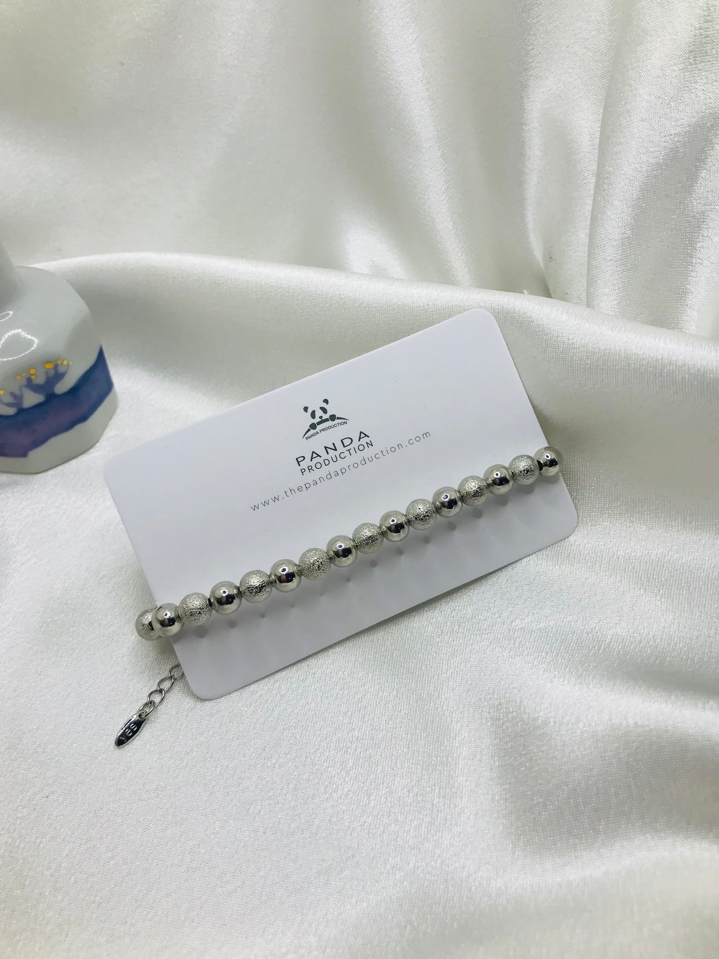Beaded Bracelet with Anklet Set