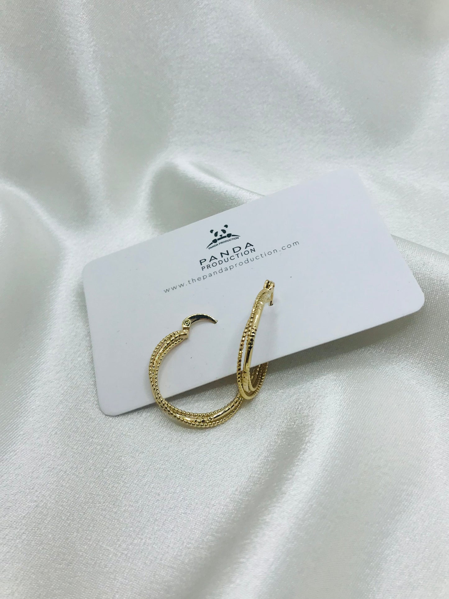 Textured Hoop Earrings
