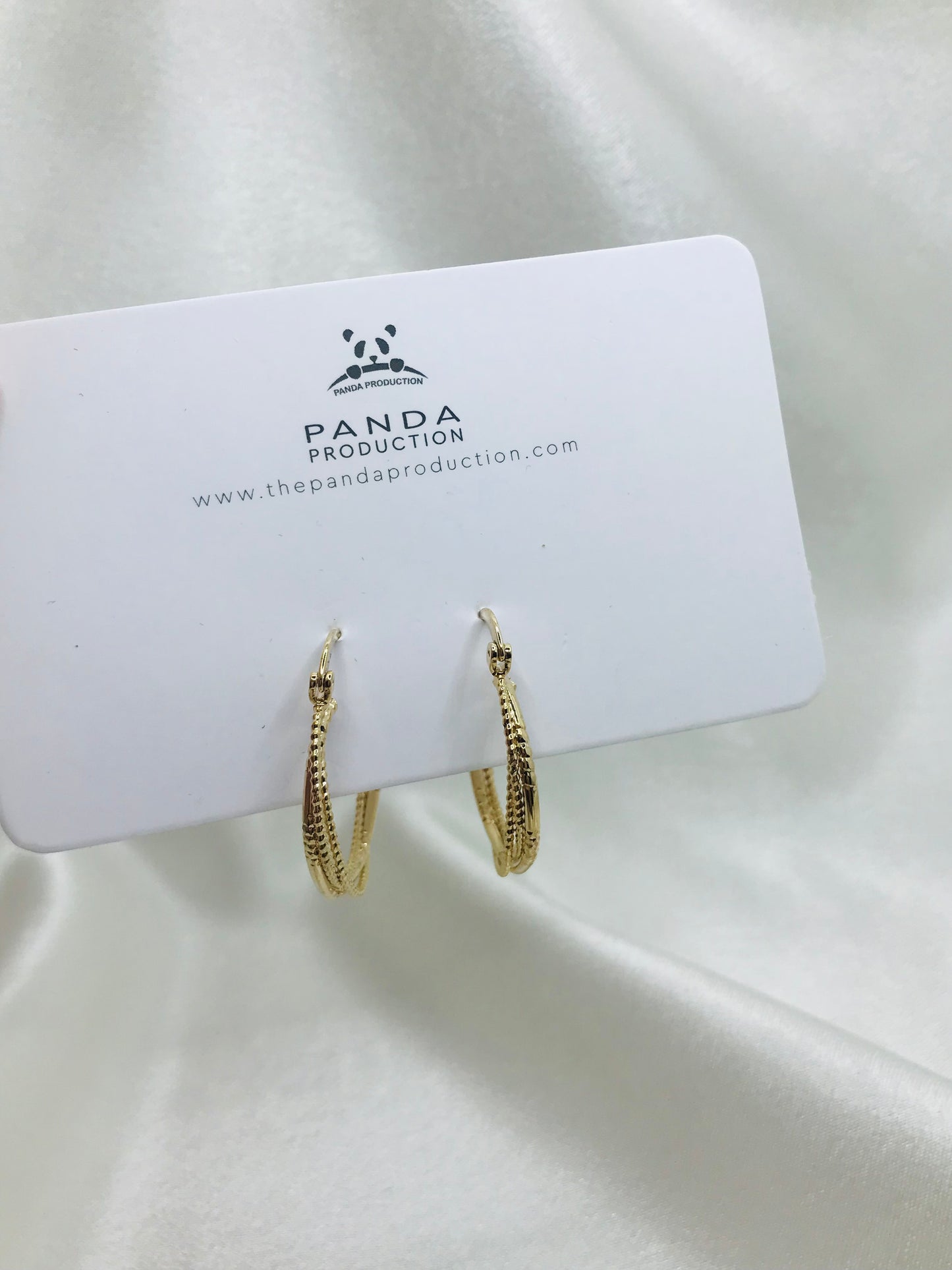Textured Hoop Earrings