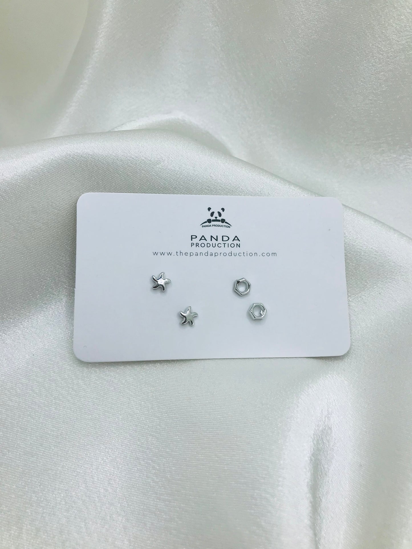 Star Circle Ear-stud