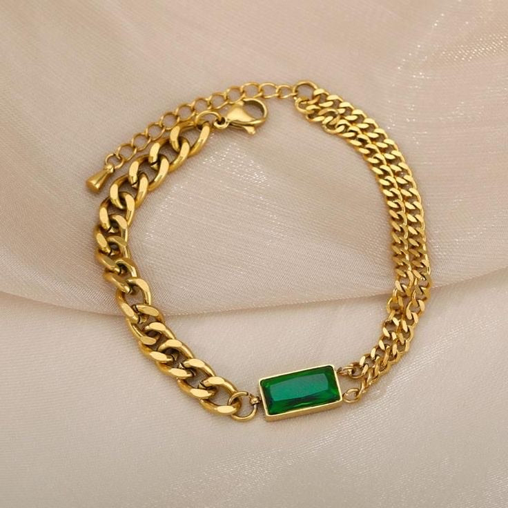Vintage Double Chain bracelet