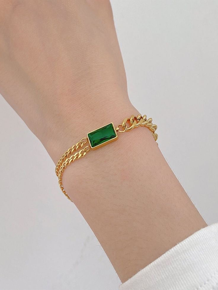 Vintage Double Chain bracelet