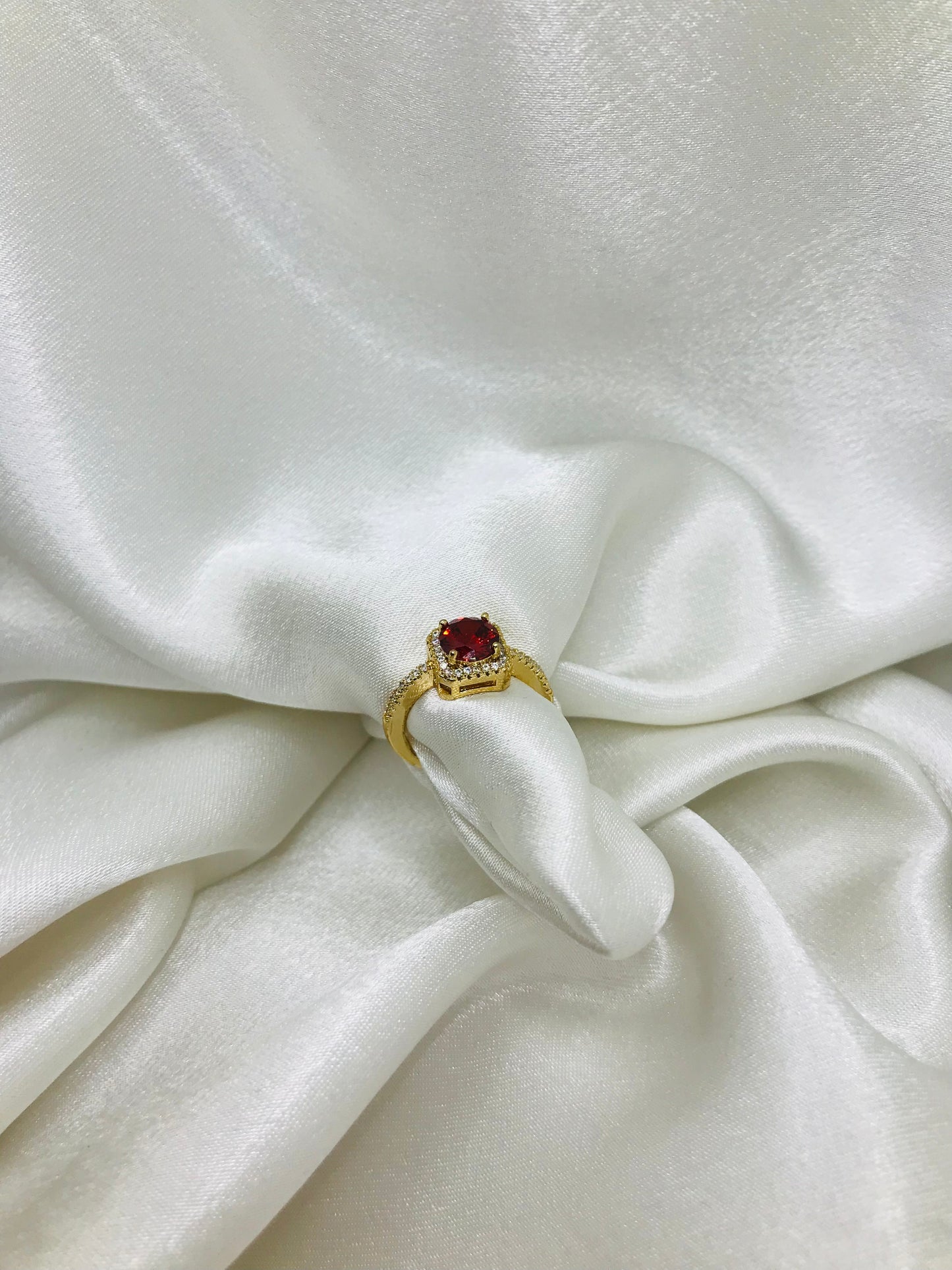 Golden Ember Ring