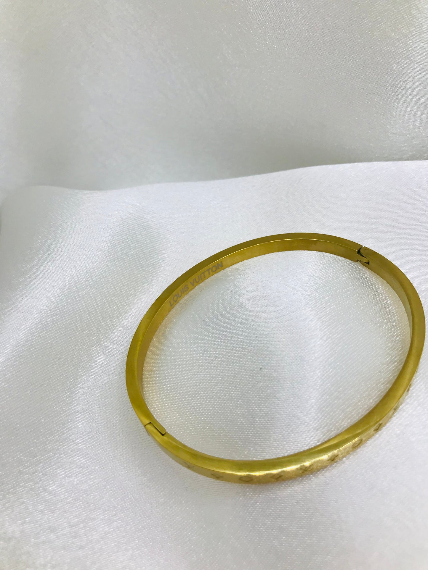 Designer-Inspired Gold Bangle