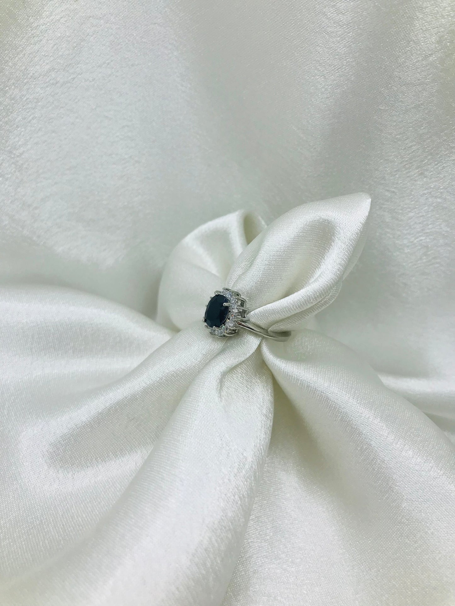 Sterling Silver Gemstone Ring