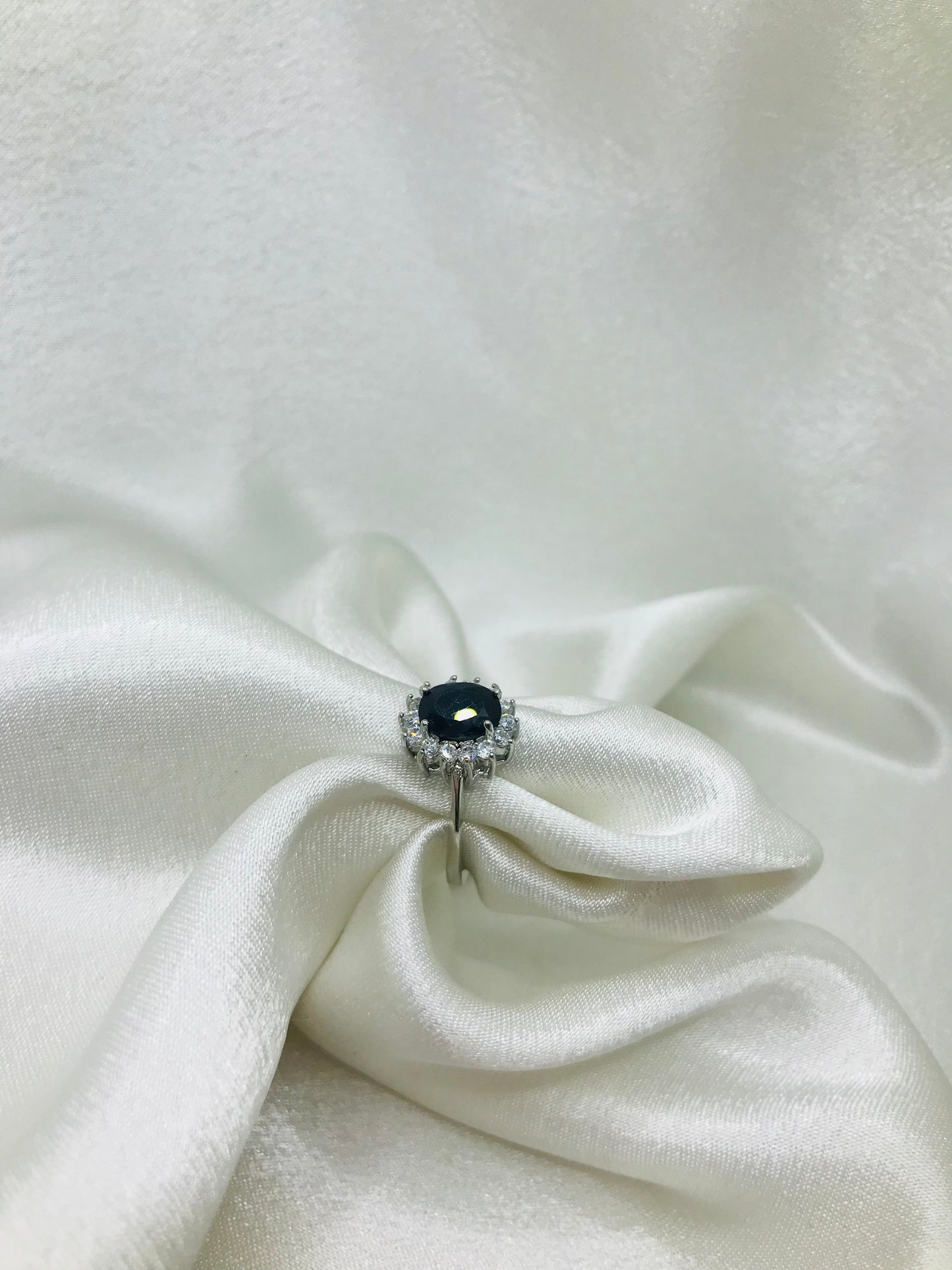 Sterling Silver Gemstone Ring