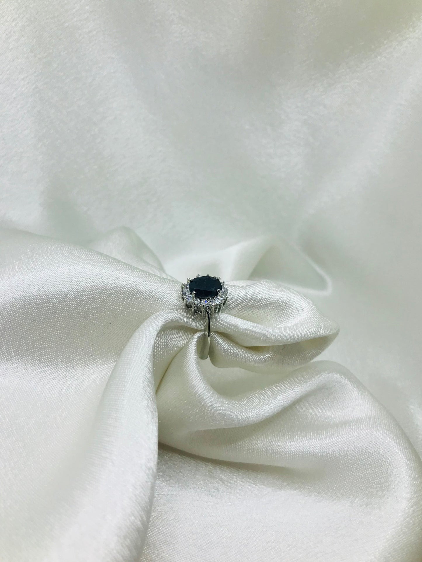 Sterling Silver Gemstone Ring
