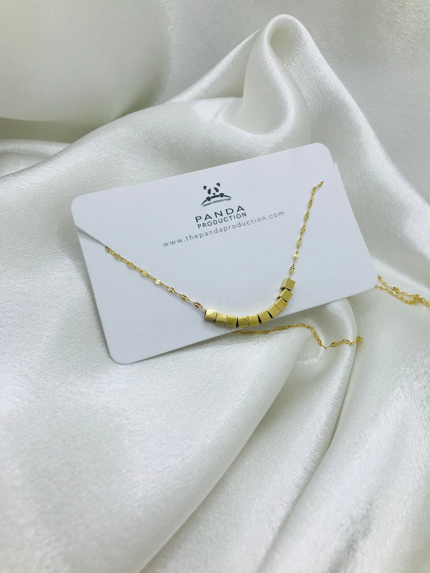 Cubic Square Charm Pendant