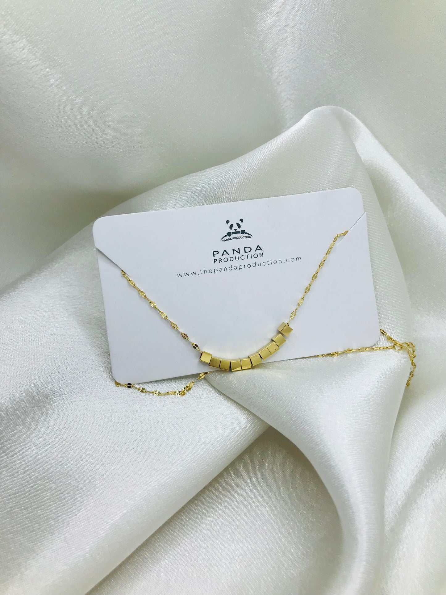 Cubic Square Charm Pendant