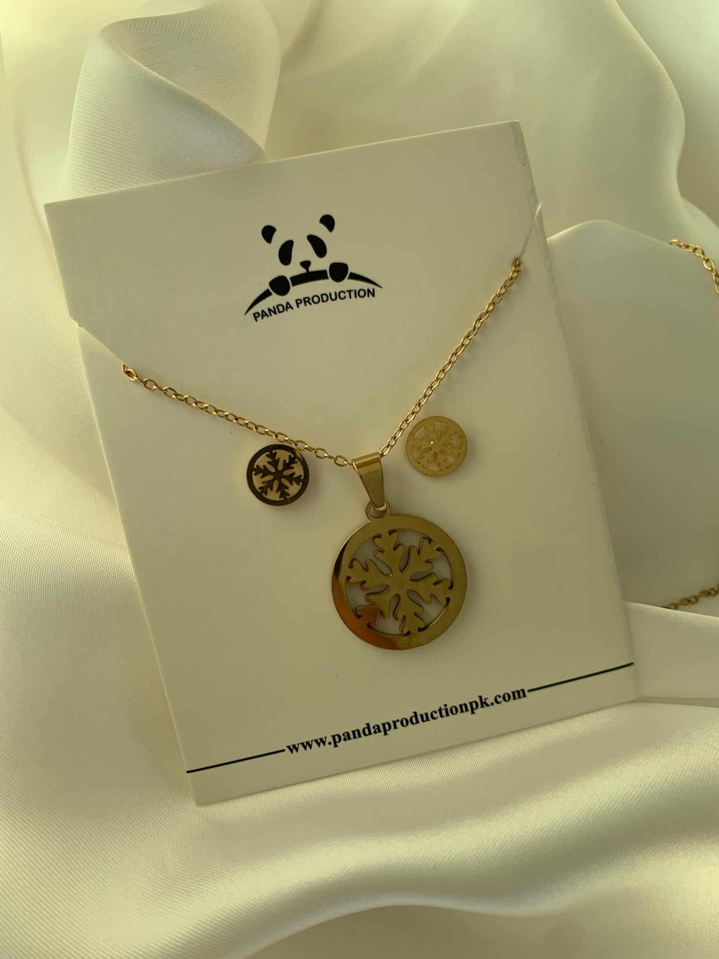 Snow Flake Gold Jewelry