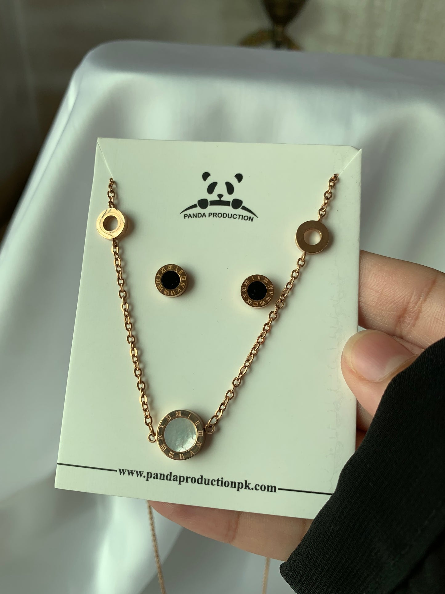 Stainless Rose Gold set