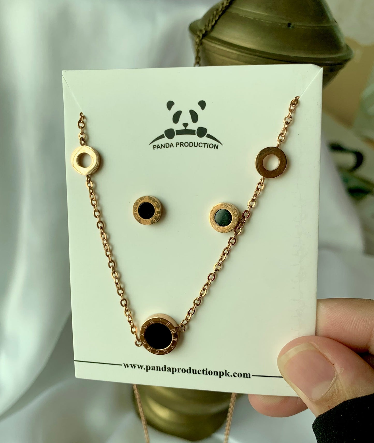 Stainless Rose Gold set