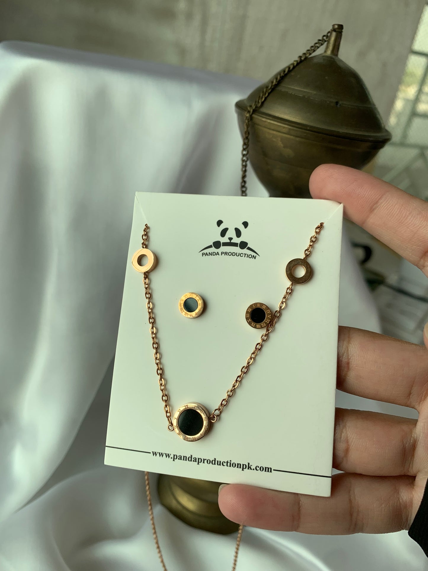 Stainless Rose Gold set