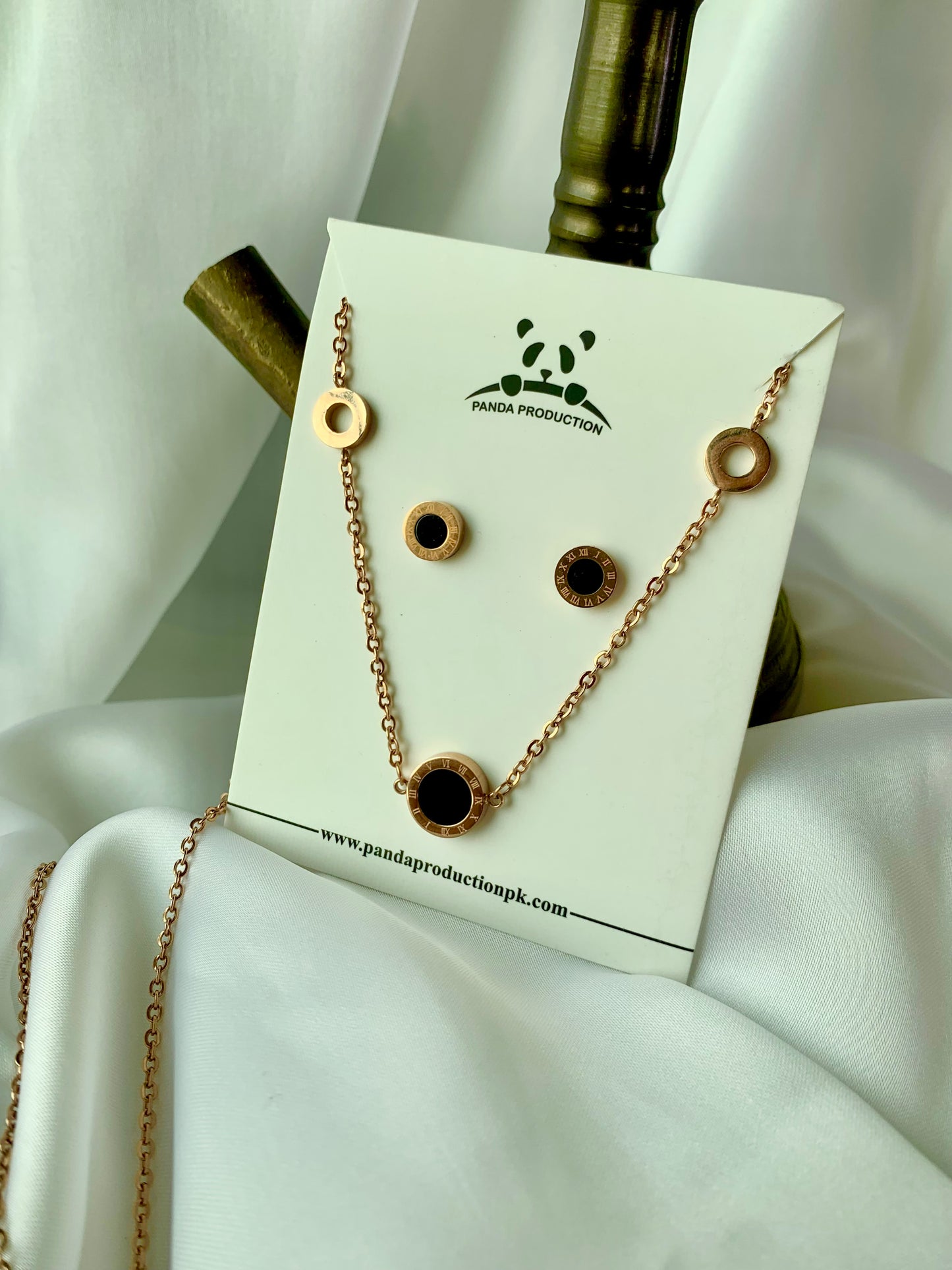 Stainless Rose Gold set