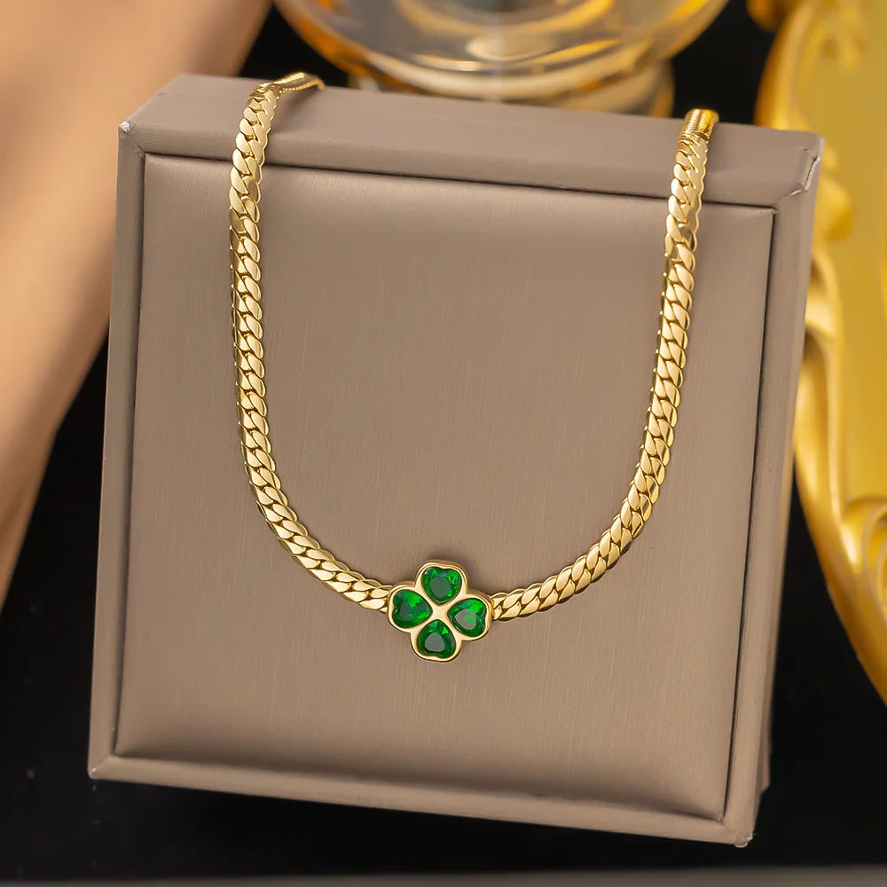 Green Clover Bracelet