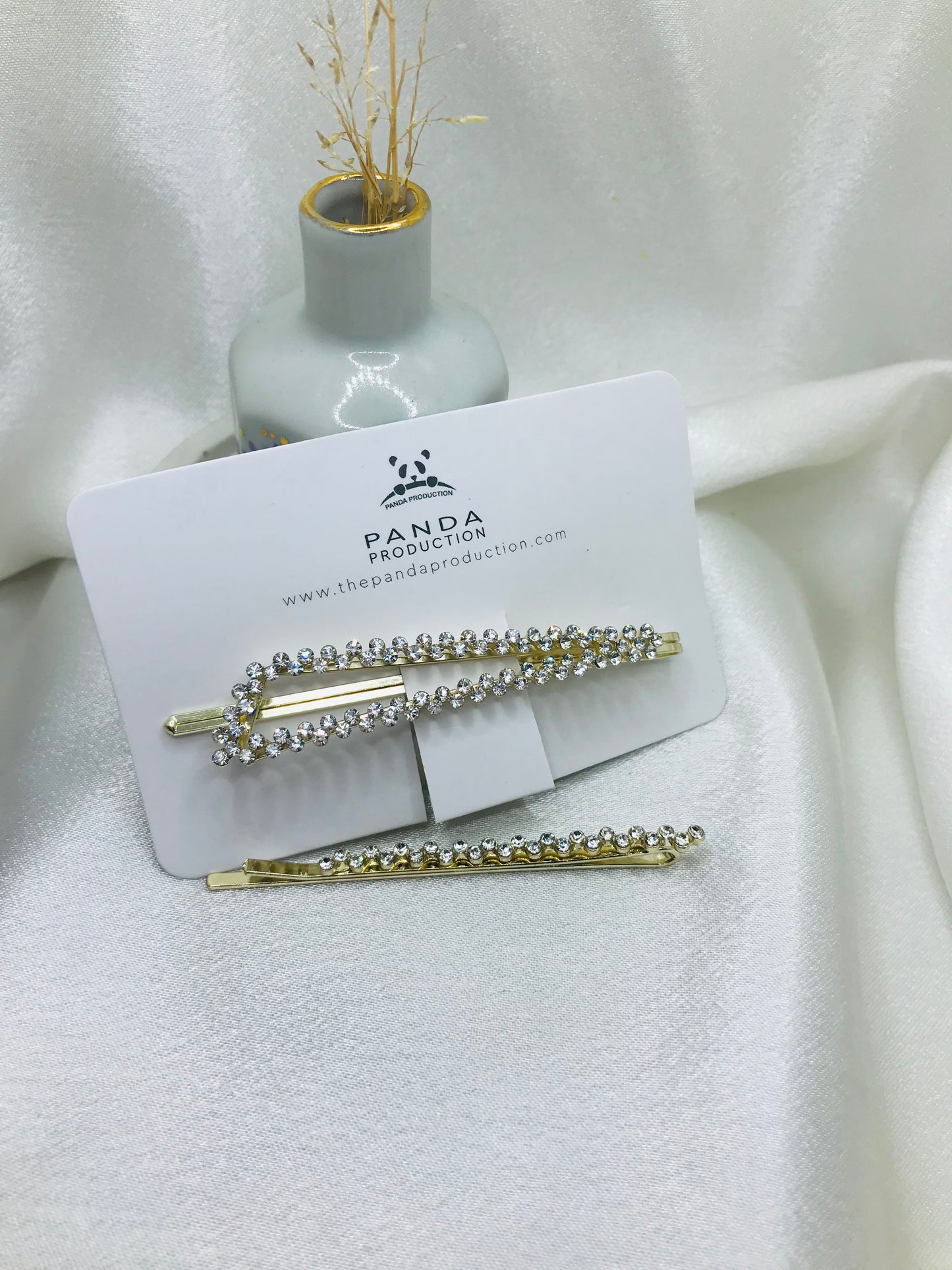 Rhinestone Hairpin Set