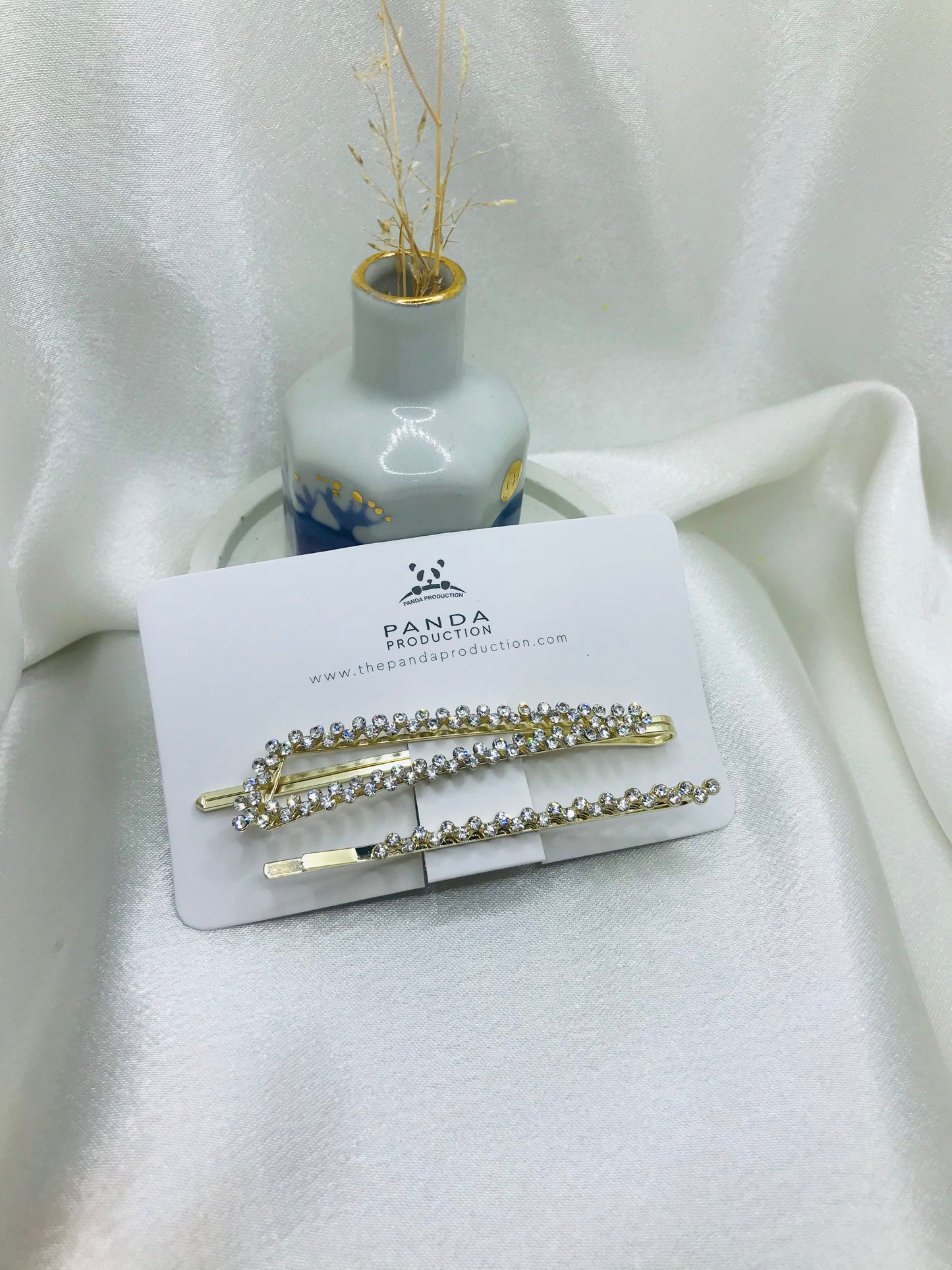 Rhinestone Hairpin Set