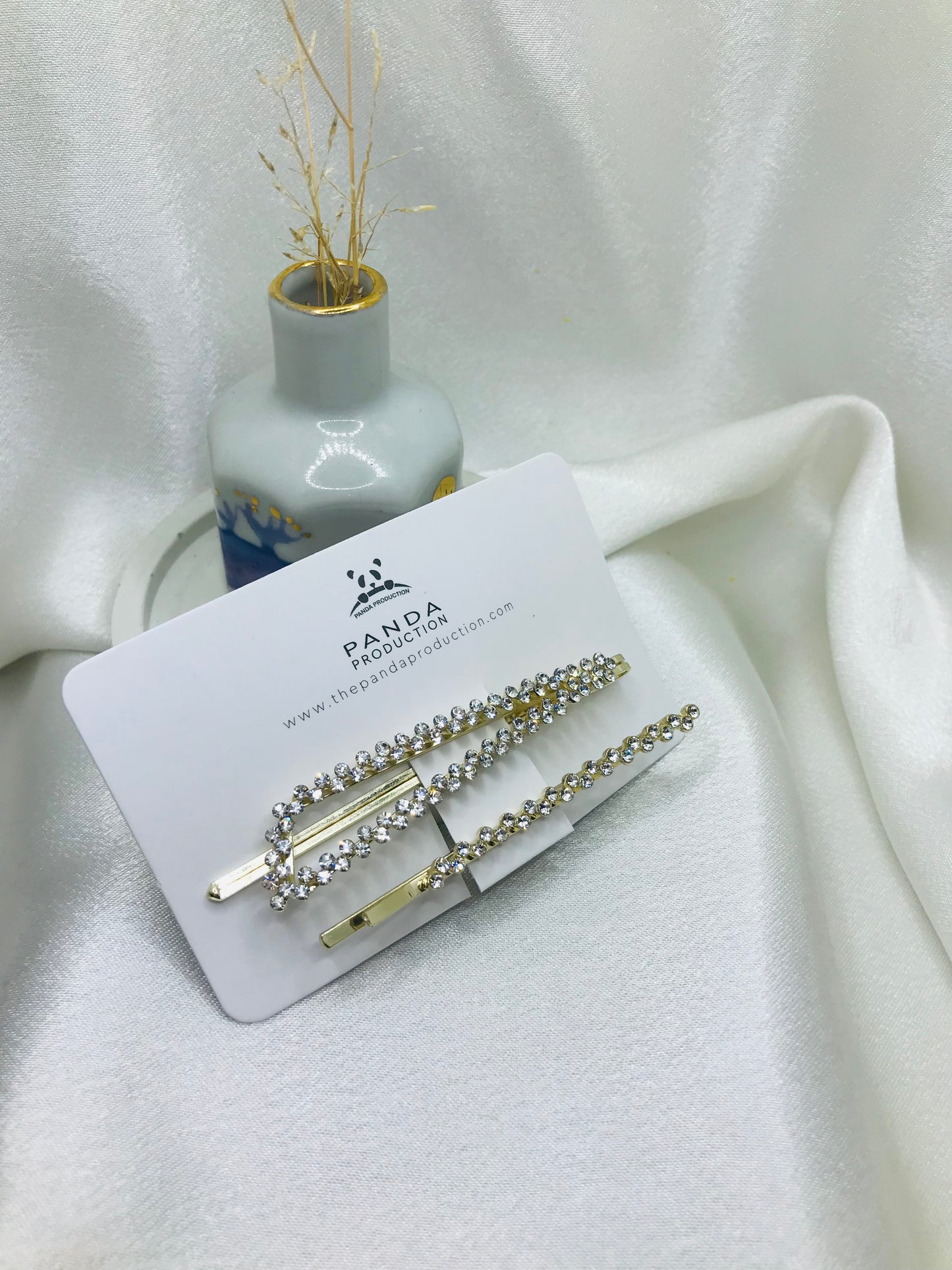 Rhinestone Hairpin Set
