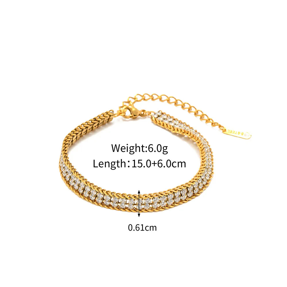 Cascade Crystal Bracelet