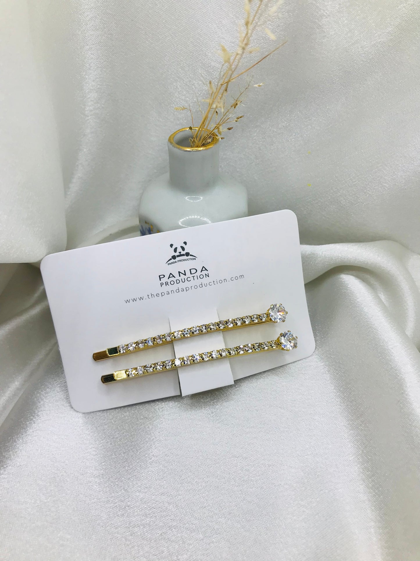 Minimalist Rhinestone Hairpins