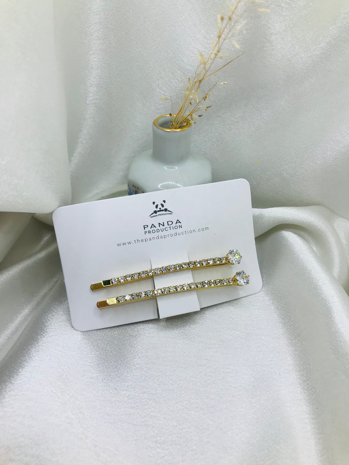 Minimalist Rhinestone Hairpins