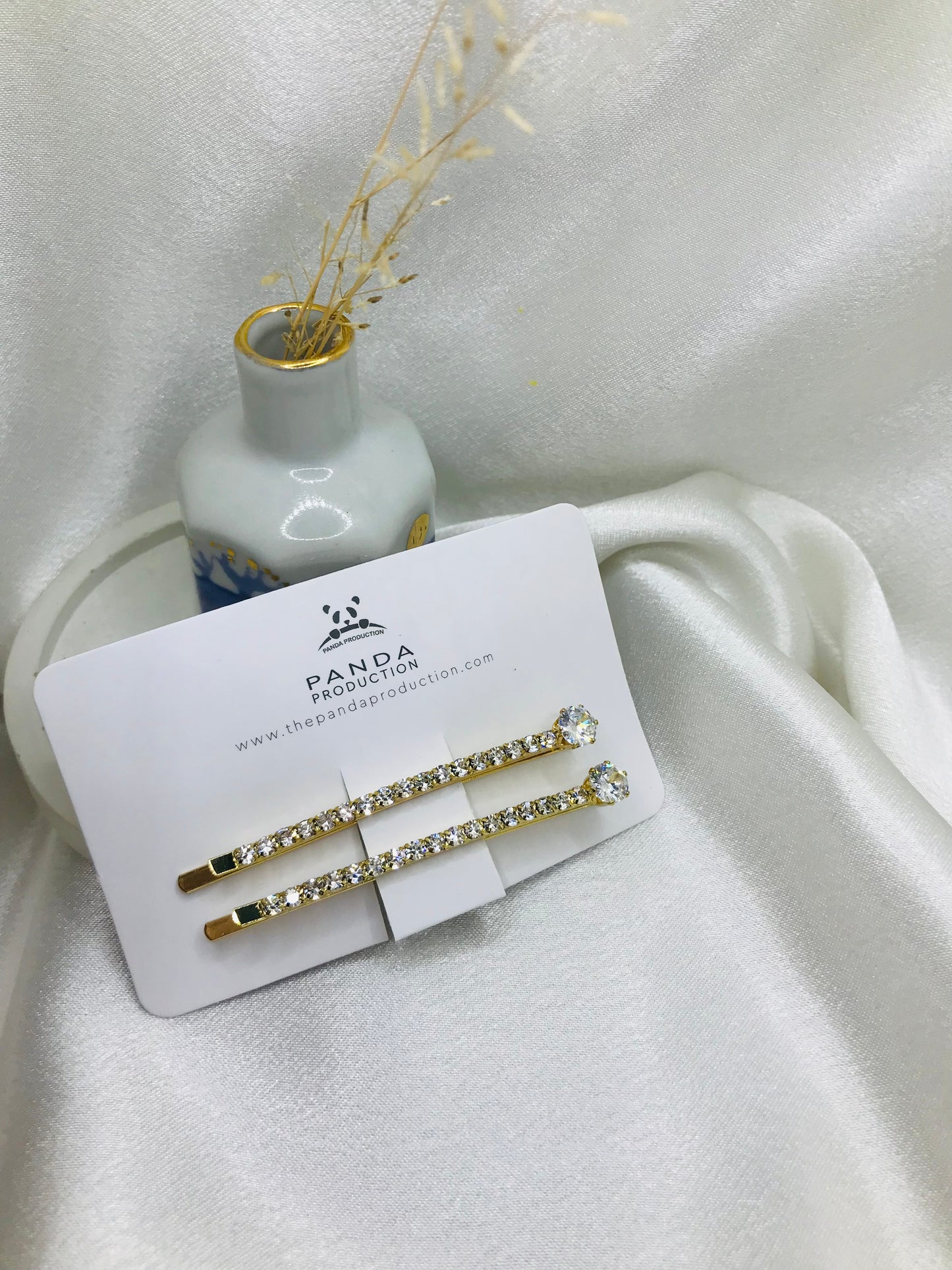 Minimalist Rhinestone Hairpins