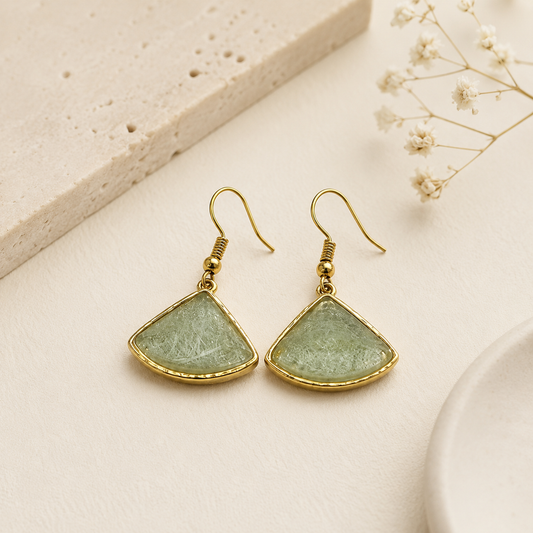 Resin Drop Earrings