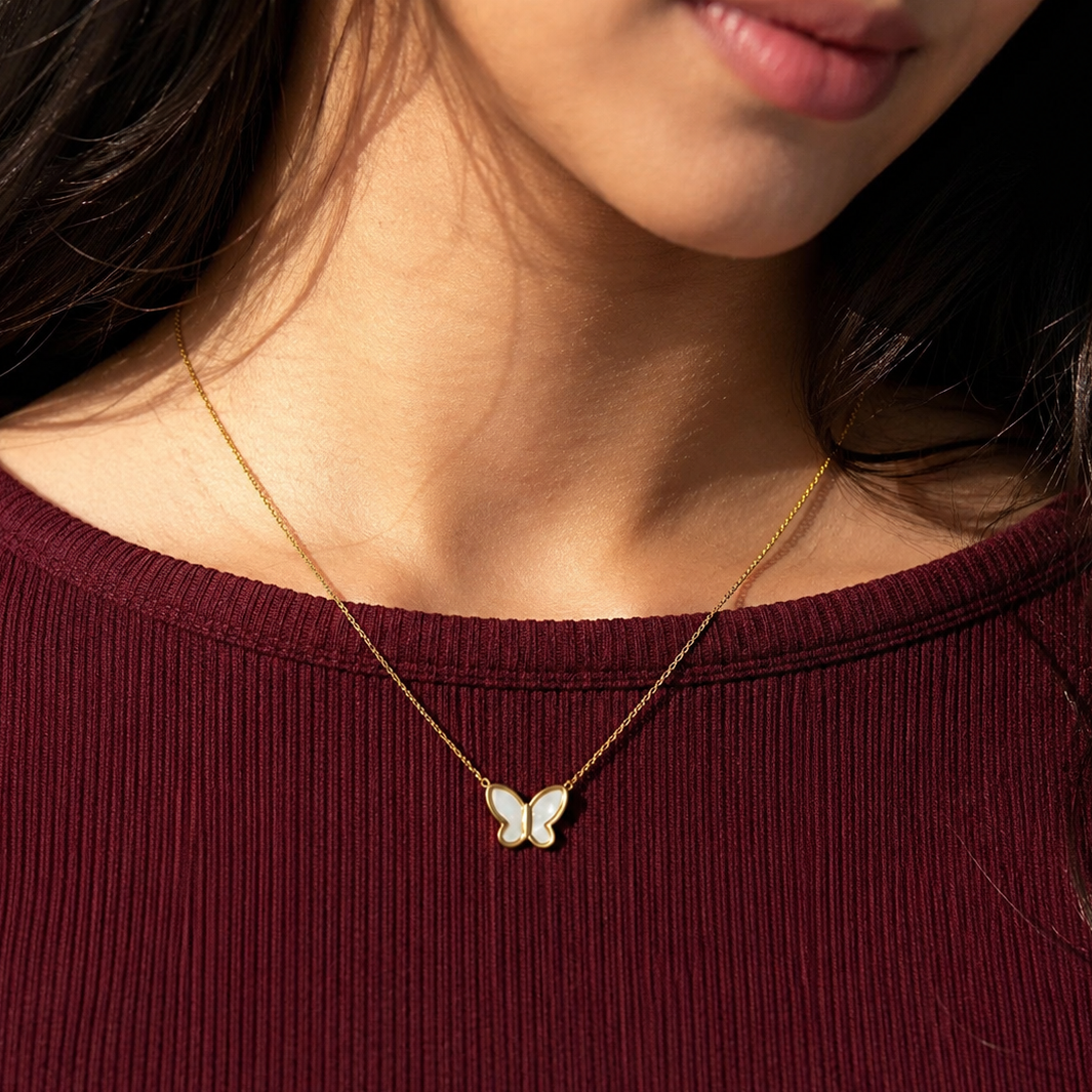 Butterfly stainless Pendent