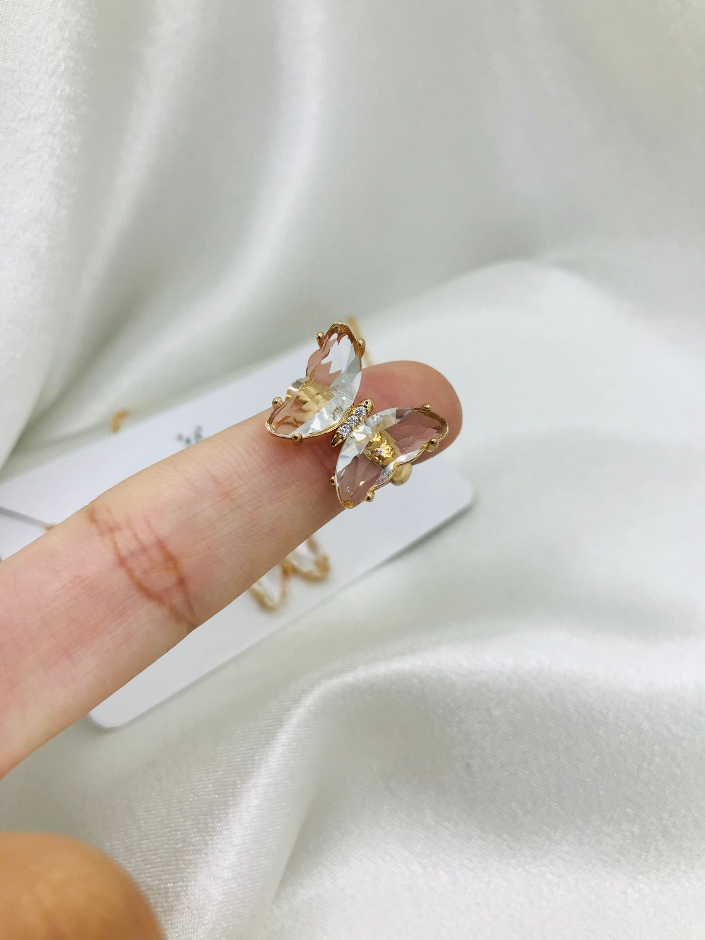 Butterfly Pendant and Ring Set