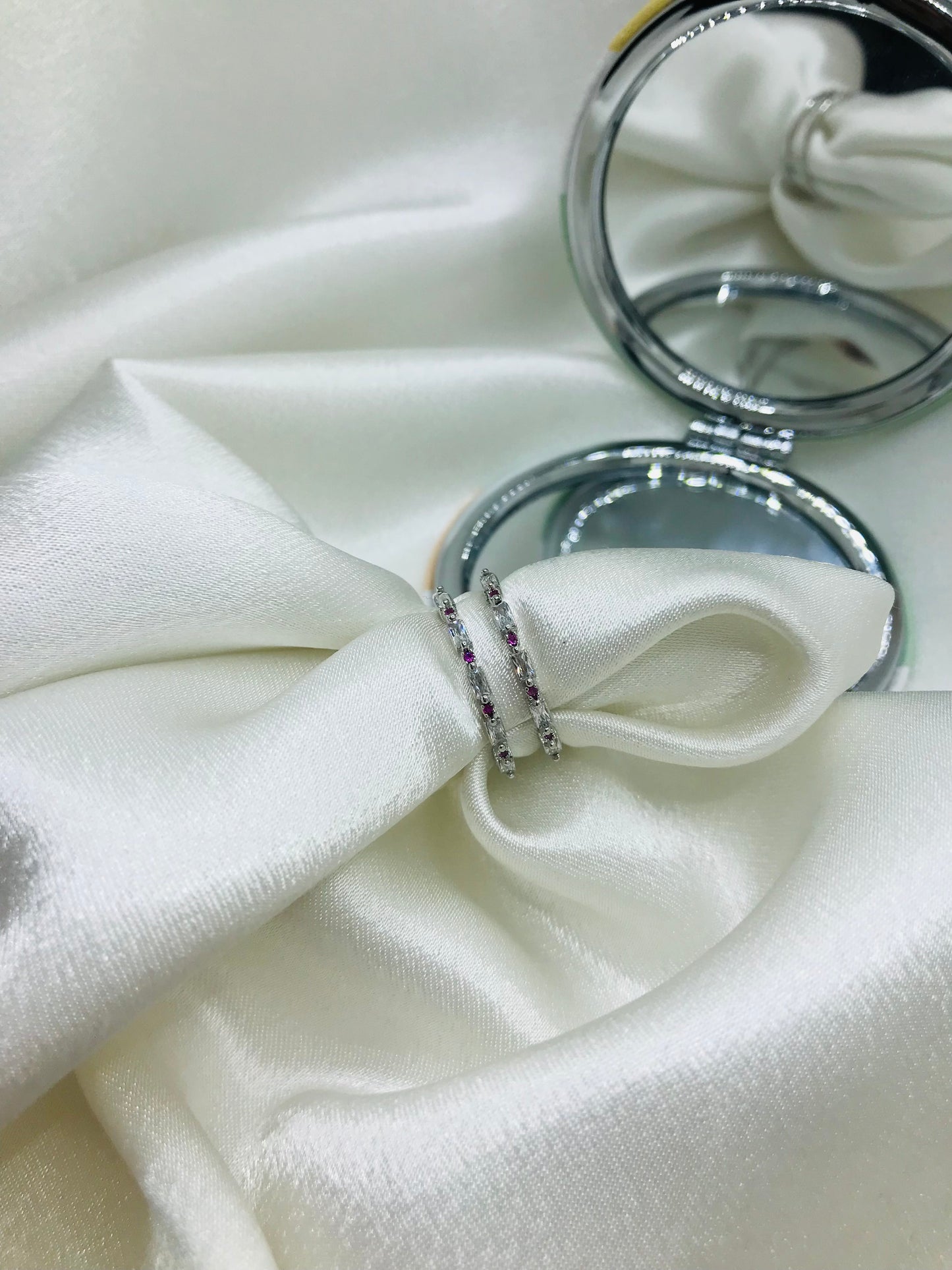 Double Band Diamond Ring