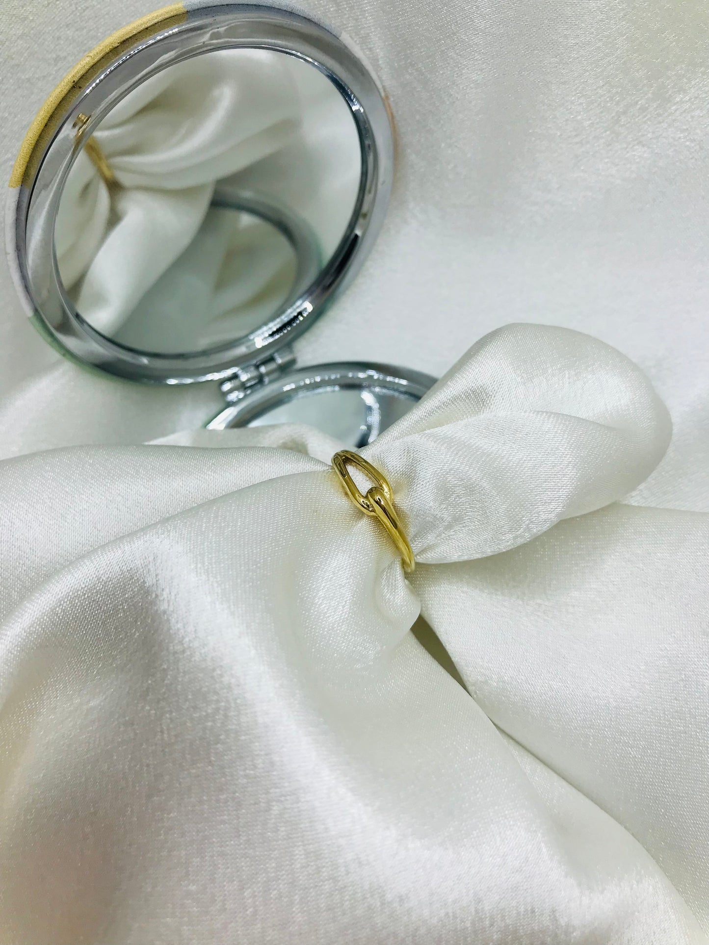 Double Circle Gold Ring