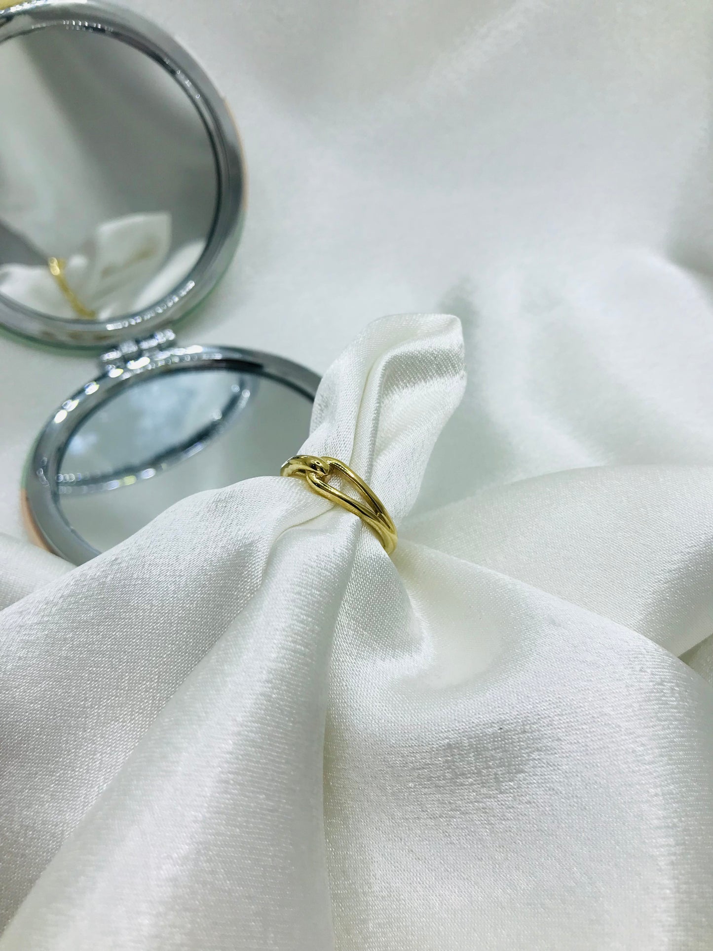 Double Circle Gold Ring