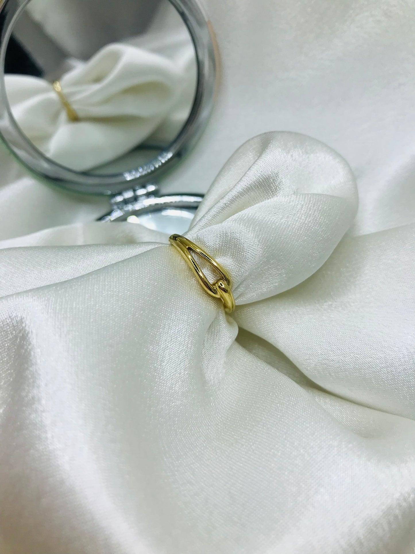 Double Circle Gold Ring