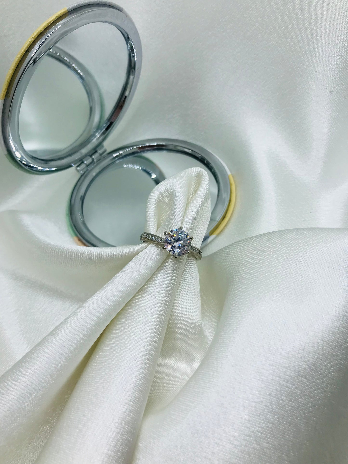 Fancy Oval Solitaire Ring