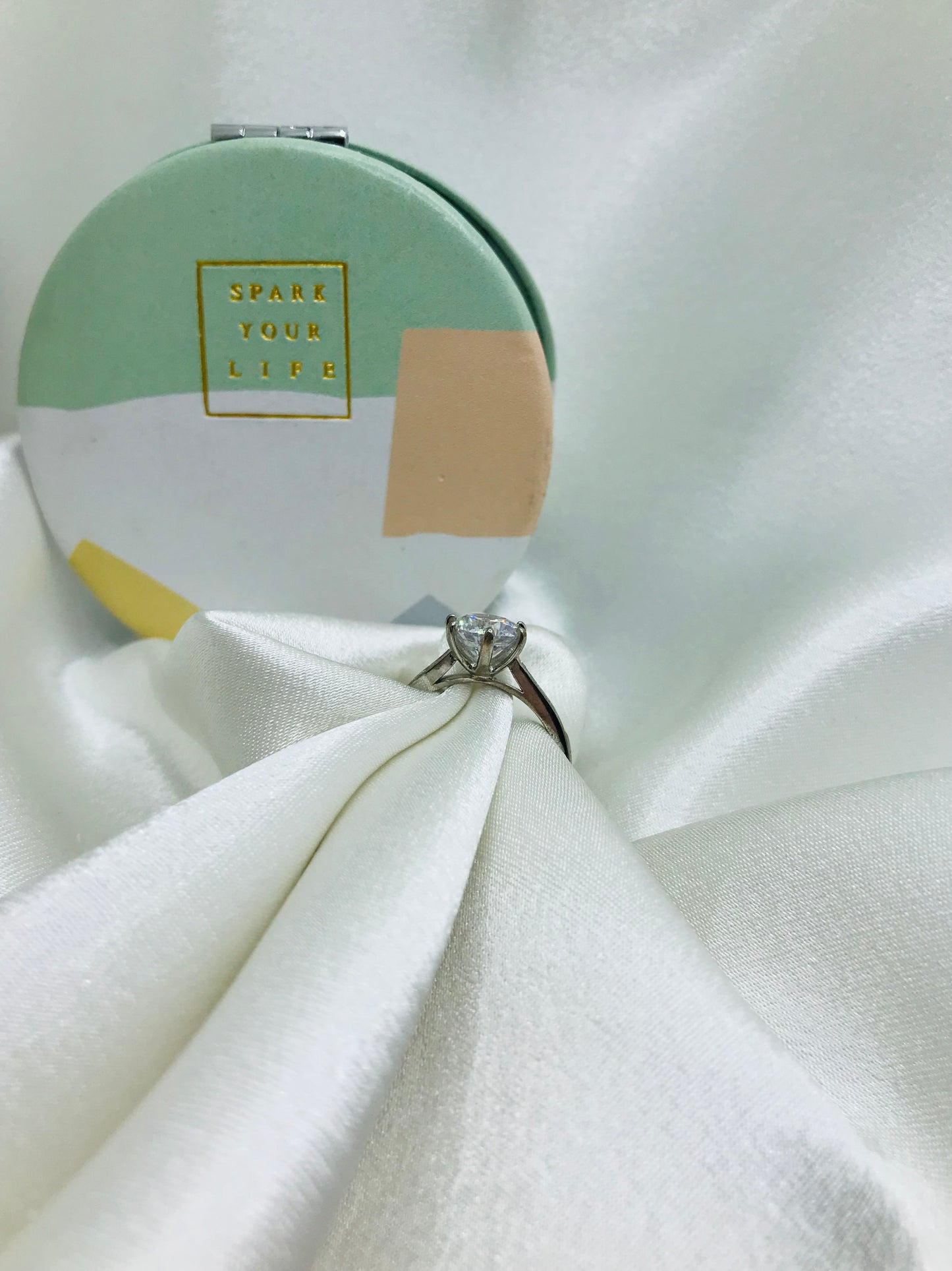 Fancy Oval Solitaire Ring