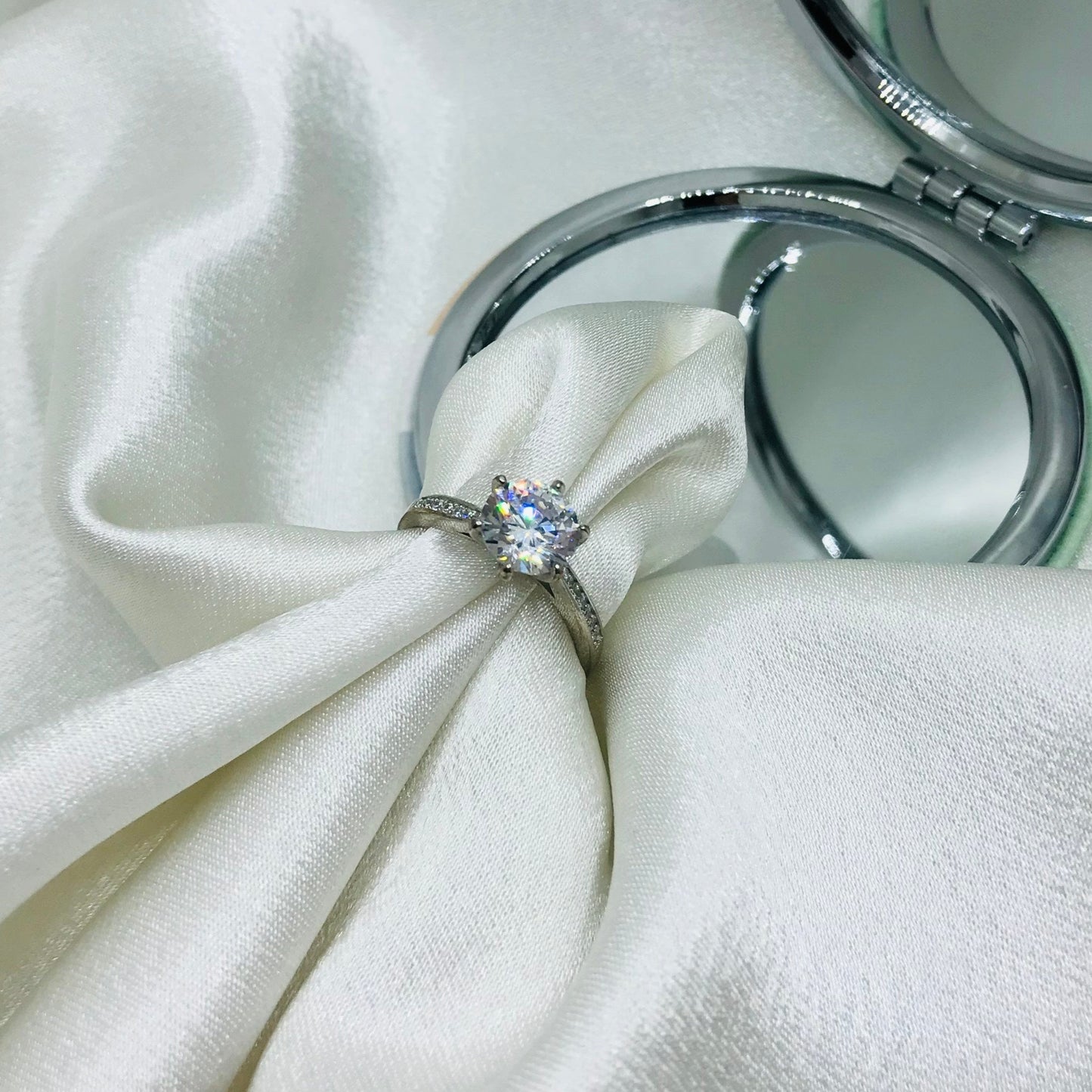 Fancy Oval Solitaire Ring
