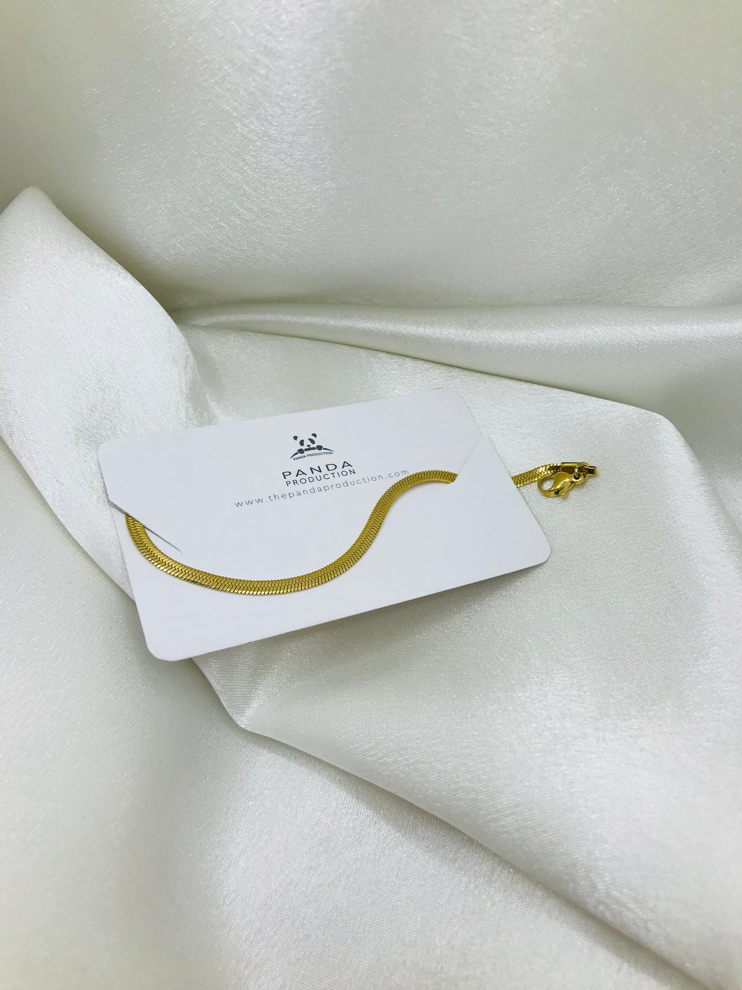 Gold Snack Chain Jewelry Set