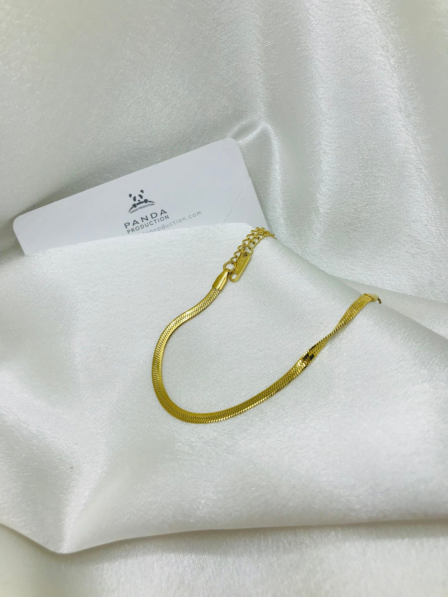 Gold Snack Chain Jewelry Set