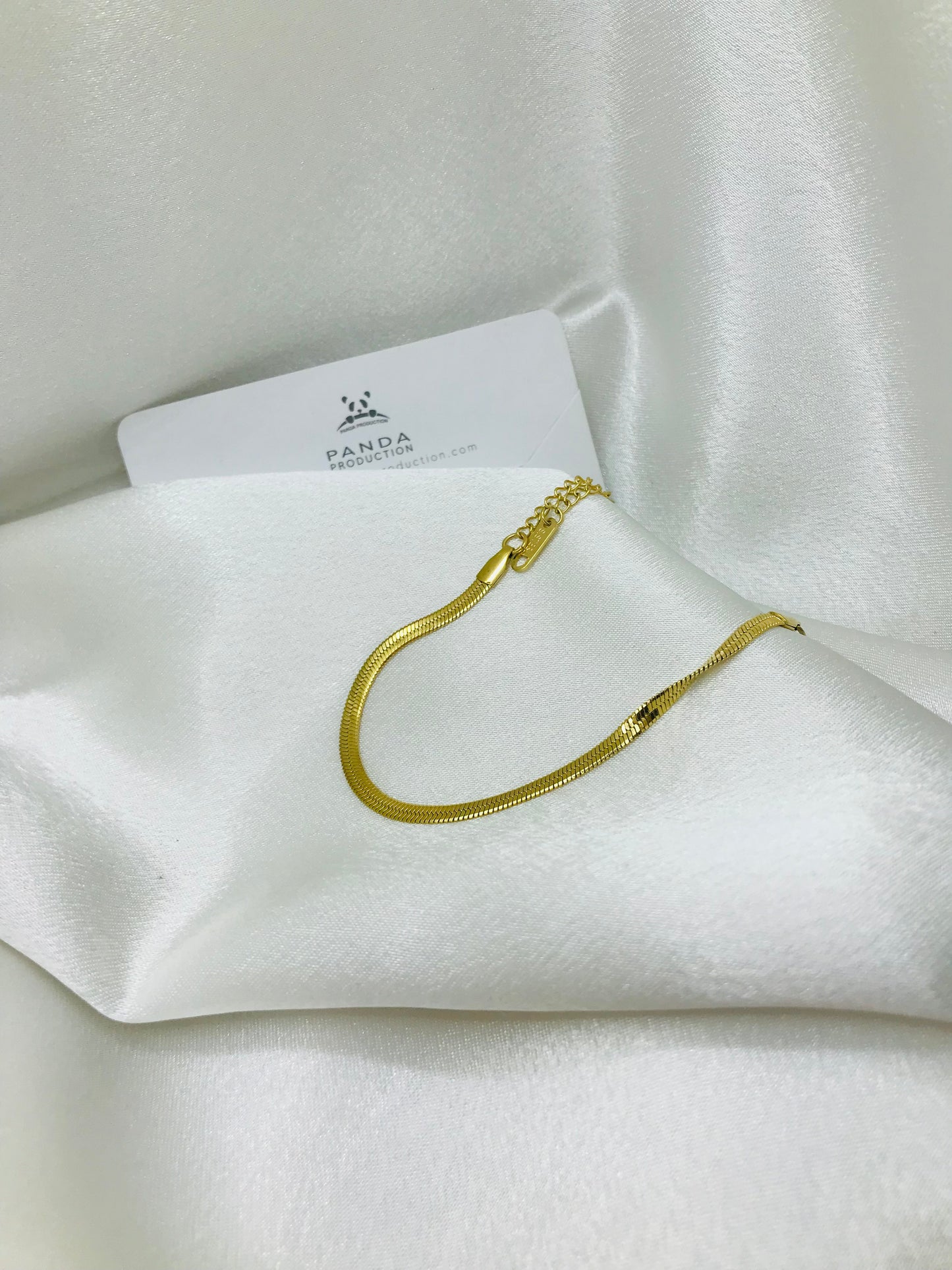 Gold Snack Chain Jewelry Set