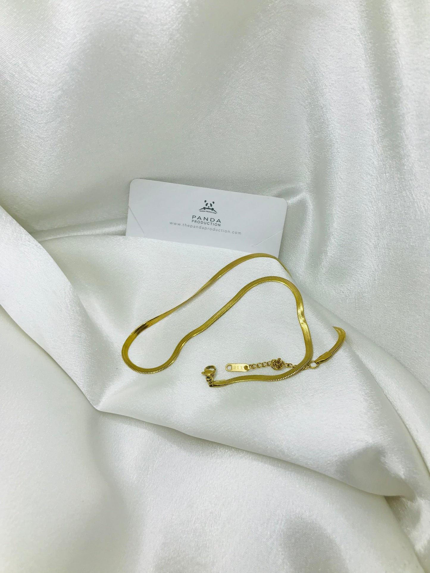 Gold Snack Chain Jewelry Set