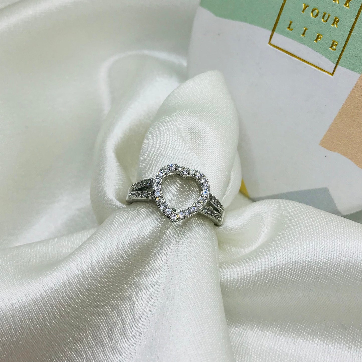Heart Diamond Ring