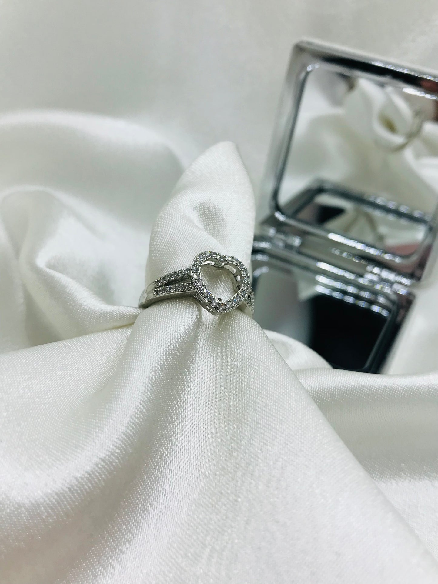 Heart Diamond Ring