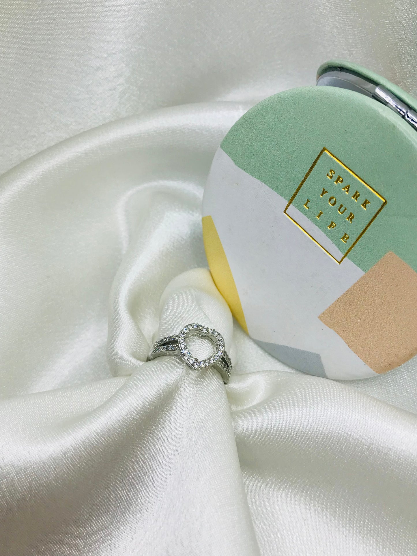 Heart Diamond Ring