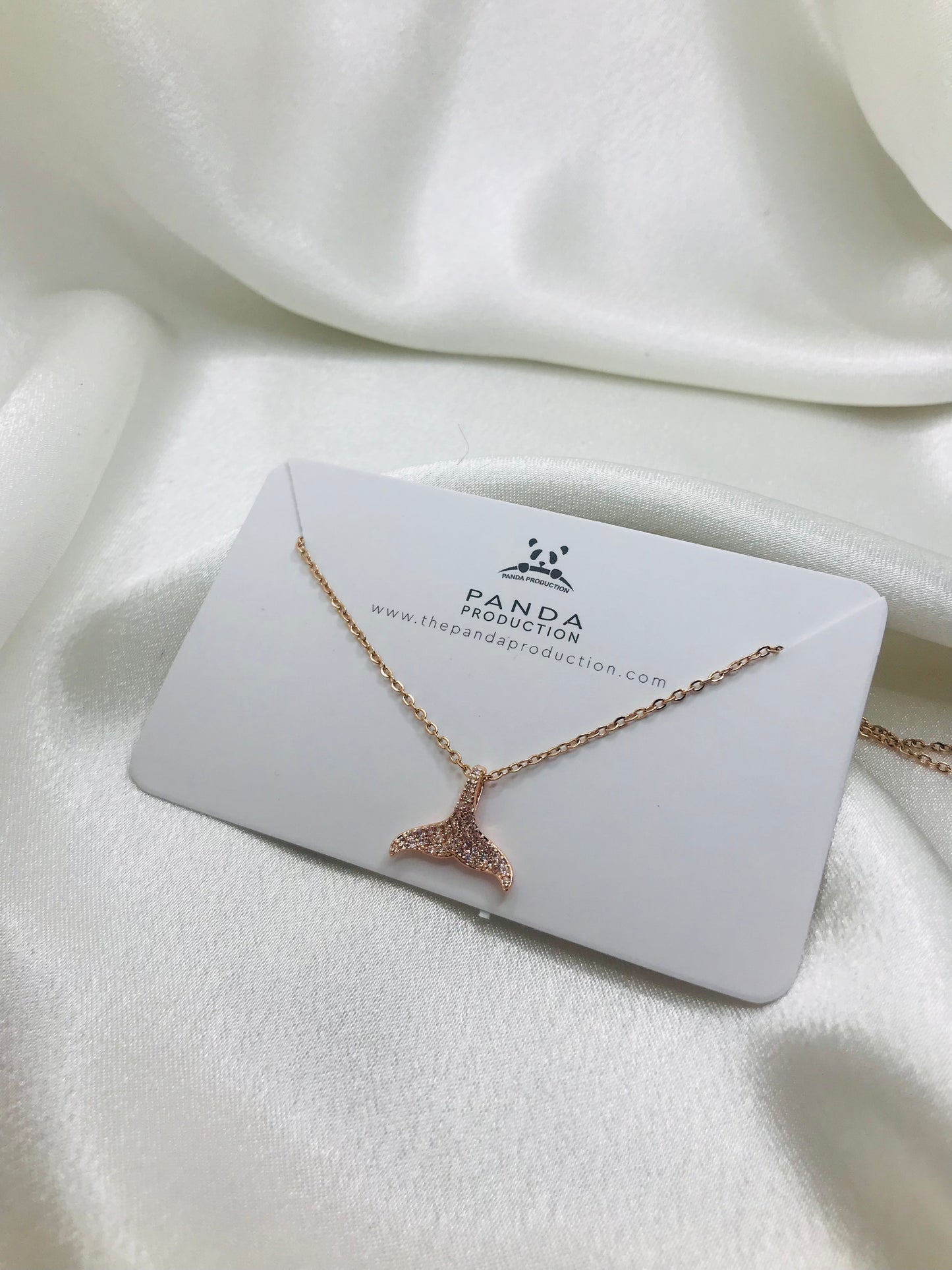 Rose Gold Fishtail Pendant