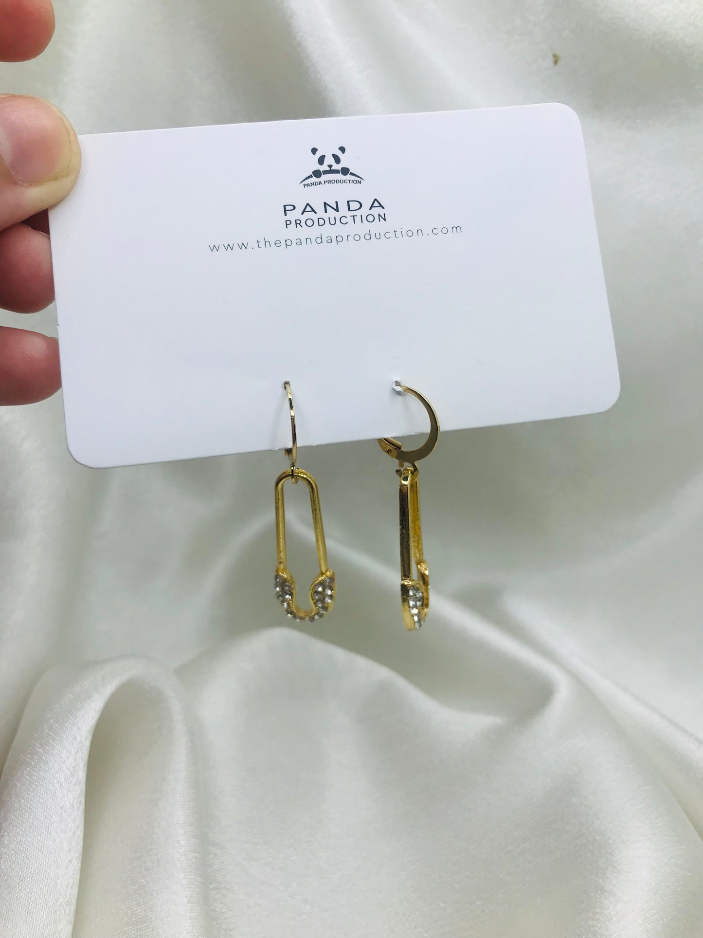 Pin Style Earrings