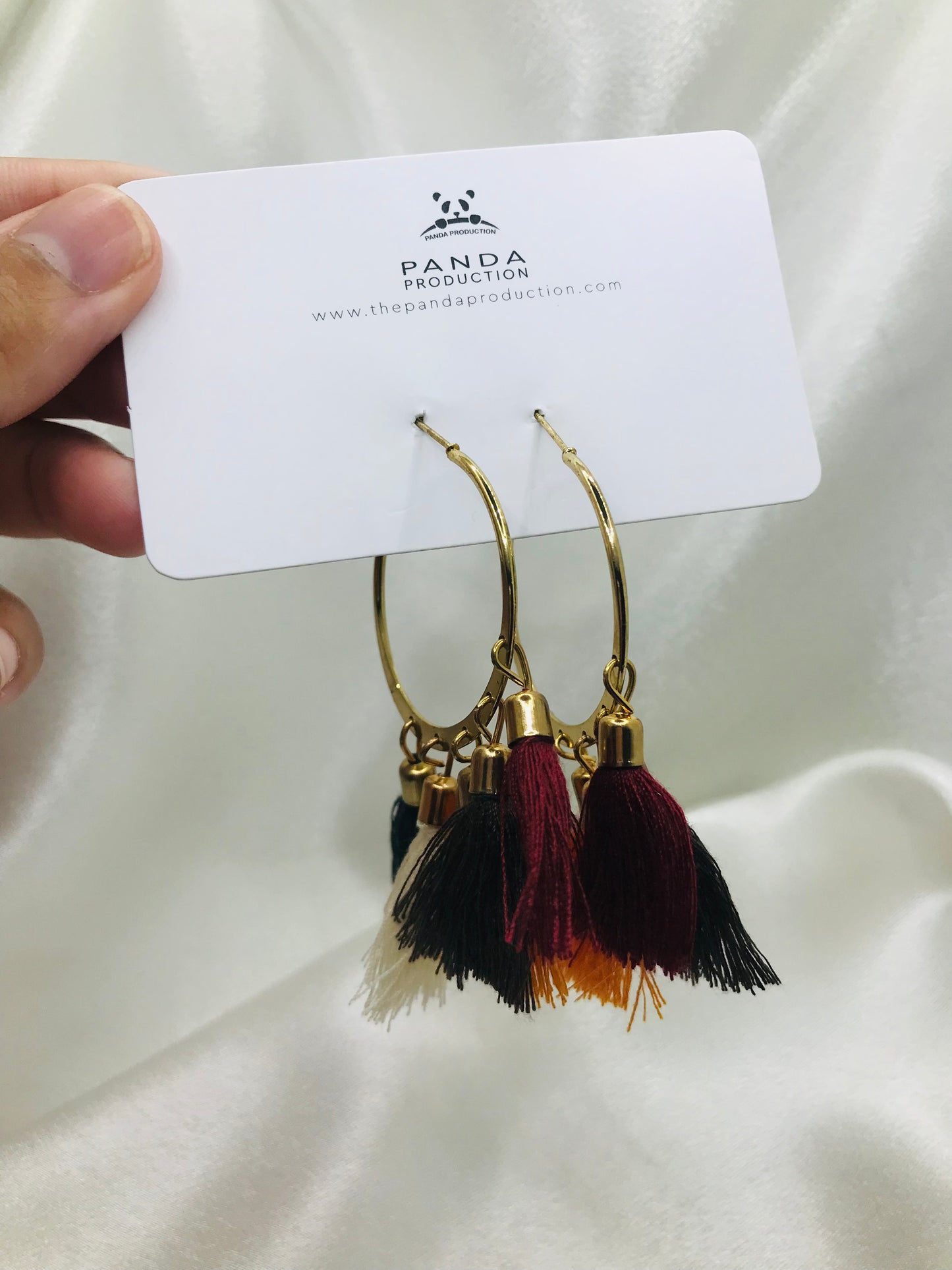 Multicolor Tassel Earrings