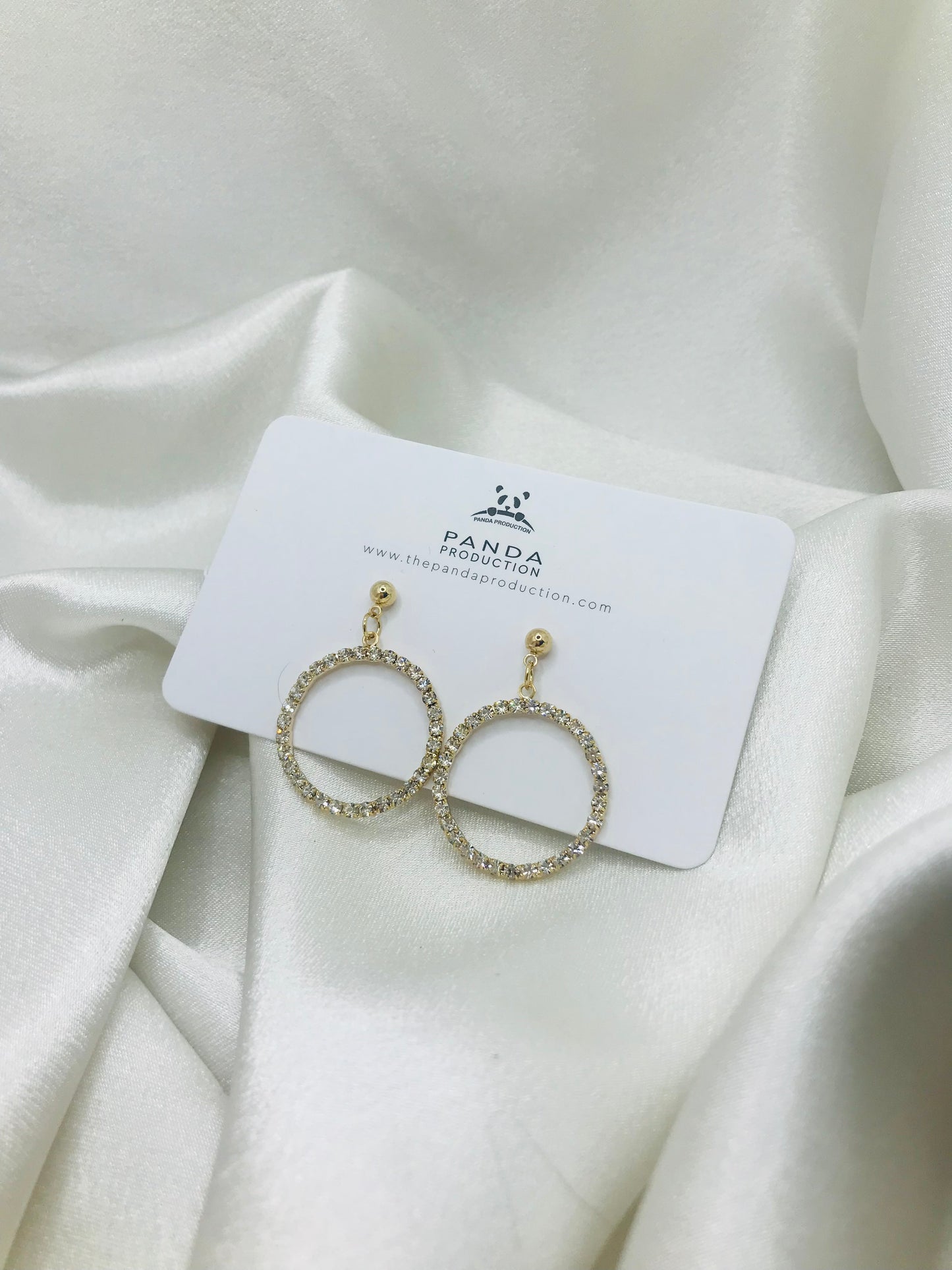 Circle Charm Earrings