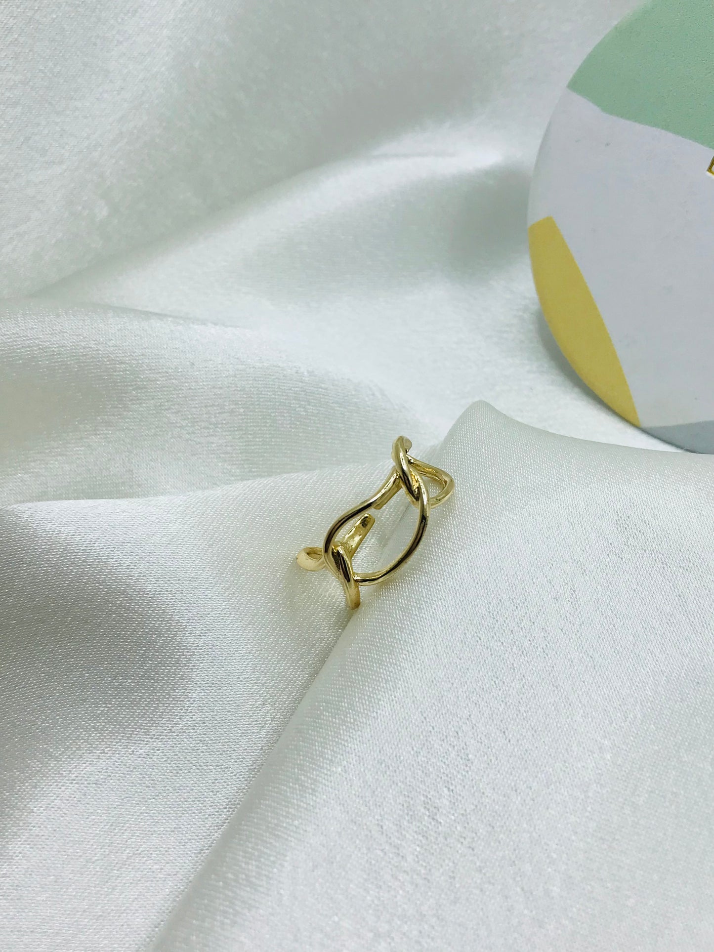 Intertwined Gold Ring